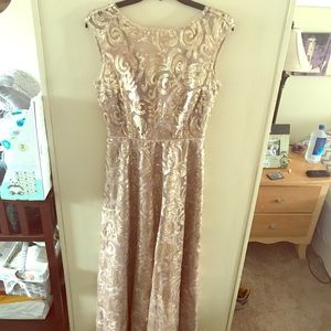 Floor Length Calvin Klein Gown